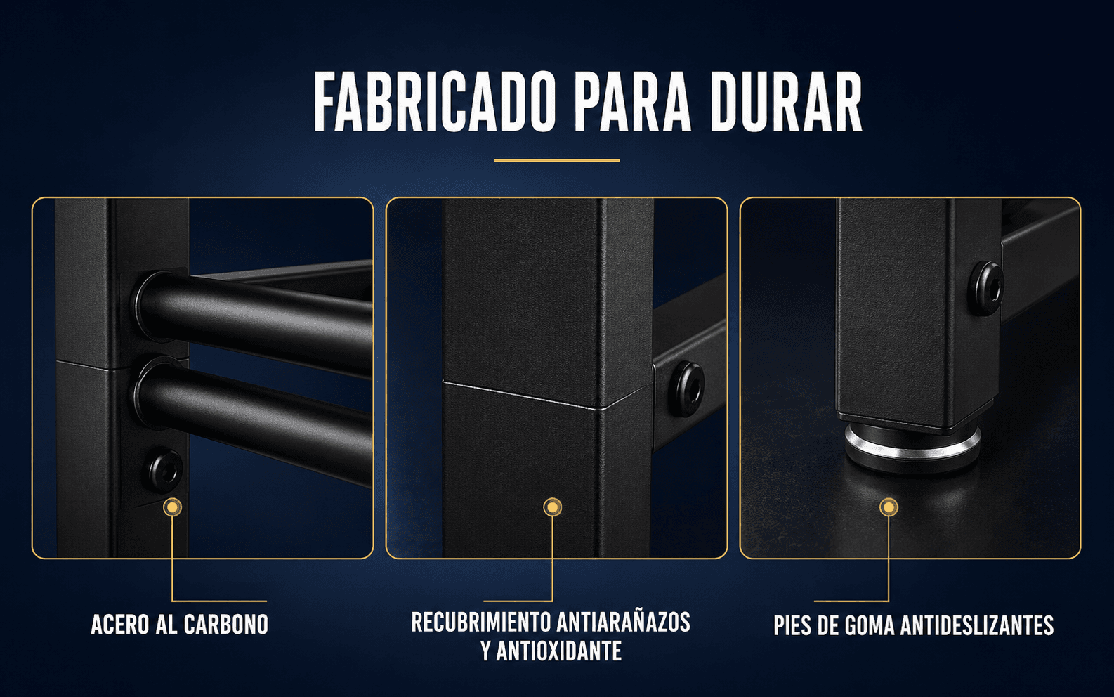 Detalles del producto — módulo 4 de Soporte para mancuernas